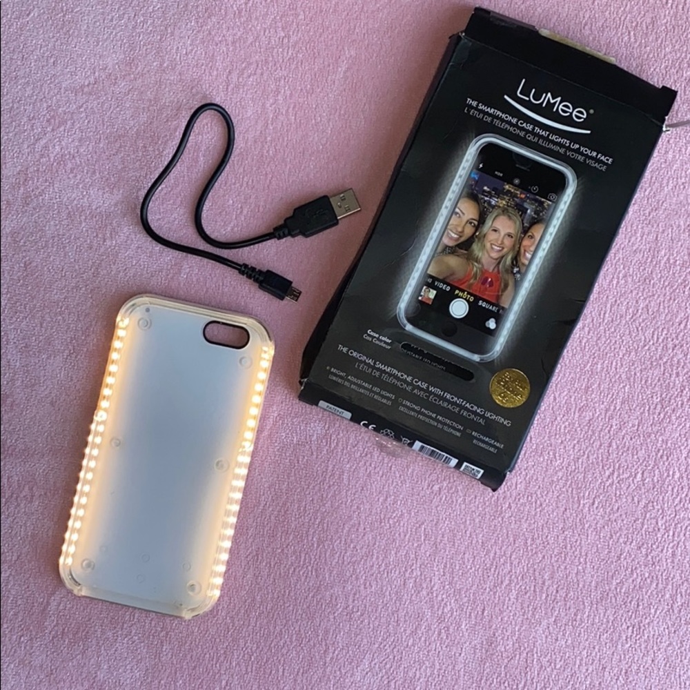 Rose Gold iPhone 5/5s/6/6s LuMee Case